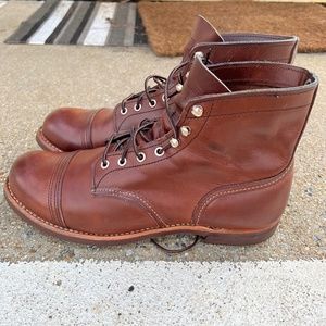 Red Wing Iron Ranger amber harness size 11